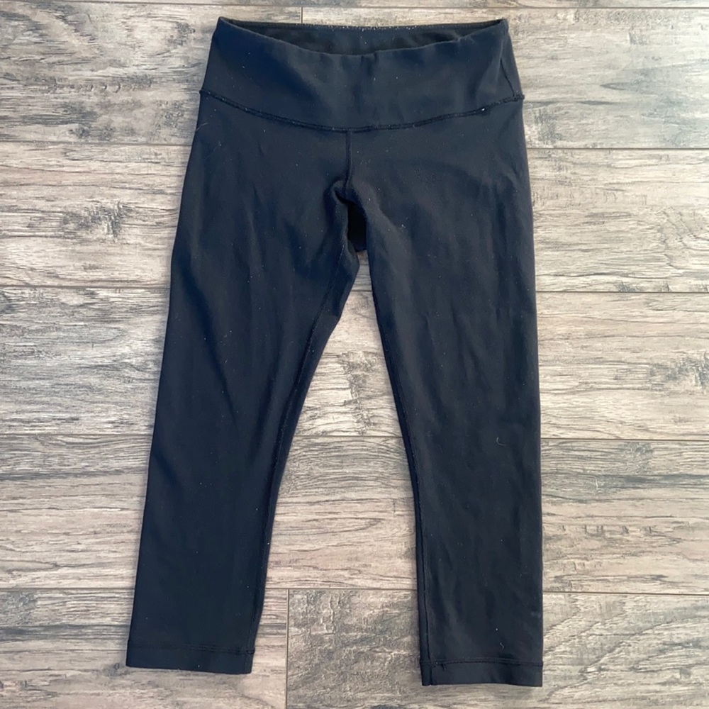 Lululemon crop legging black